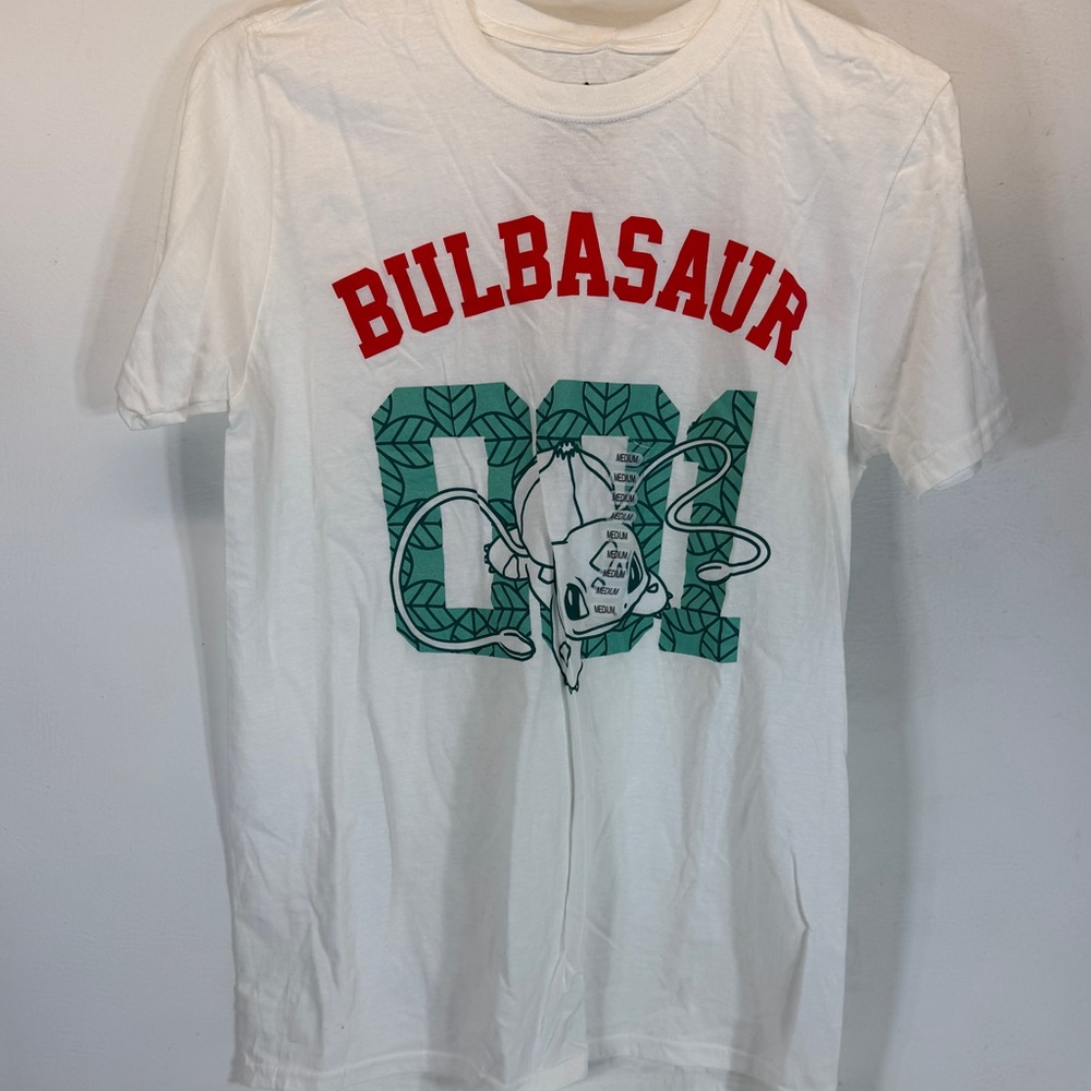 Bulbasaur 001 T Shirt Size M Pokémon ThinkGeek New W Tags Pokemon Medium